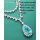 Ruif Jewelry New Fashion Paraiba Color Lab Grown Sapphire Pear Shape Loose Gemstone for Jewelry Making