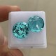 Ruif Jewelry Hand Made Popular Lab Grown Paraiba Sapphire Loose Stone Round Precious Gemstones for Diy Jewelry Making