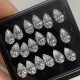 Ruif Jewelry Wholesale Price DEF Color  Pear Cut Moissanite Loose Gemstone with GRA Certificate for Jewelry Making