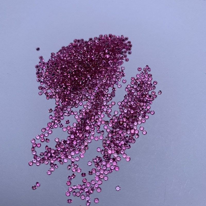 Ruif Jewelry Popular Wholesale Price 0.8-1.6mm Hot Red Natural Spinel Loose Melee Gemstone for Jewelry Making