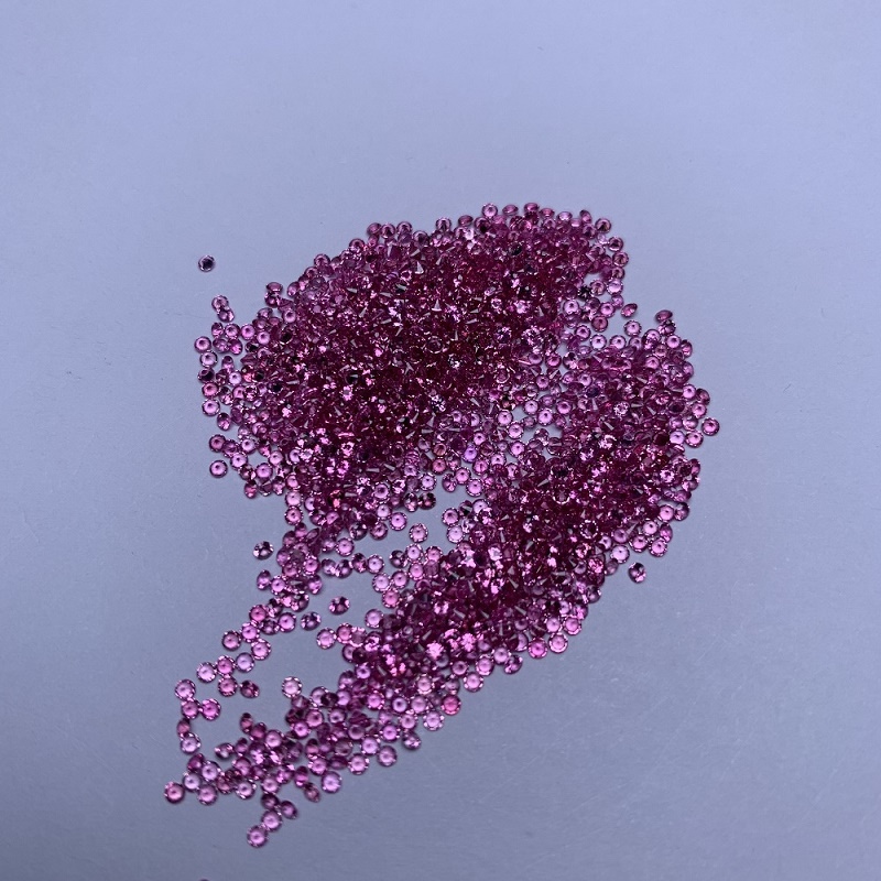 Ruif Jewelry Popular Wholesale Price 0.8-1.6mm Hot Red Natural Spinel Loose Melee Gemstone for Jewelry Making