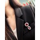 Ruif Jewelry 18K White Gold 21.52ct Lab Ruby Brooch Red Color Cubic Zircon Brooch Fashion Jewelry