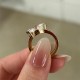 Ruif Jewelry 2.7ct CVD Diamond Ring 14k Yellow Gold Ring Jewelry for Party Gift