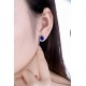 Ruif Jewelry New Arrival 2.2ct Lab Grown Emerald Earring Studs S925 Silver Jewelry Earrings for Women