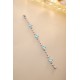 Ruif Jewelry Classic Design S925 Silver  16.72ct Lab Grown Paraiba Sapphire Bracelet Gemstone Jewelry