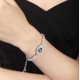 Ruif Jewelry Classic Design S925 Silver 0.27ct Lab Grown Sapphire Bracelet Gemstone Jewelry