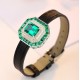 Ruif Jewelry Classic Design S925 Silver 4.435ct Lab Grown Emerald Bracelet Gemstone Jewelry