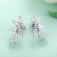 Ruif Jewelry Classic Design S925 Silver 9.11ct White Color Simulated Diamond Earrings Cubic Zircon Earrings Gemstone Jewelry