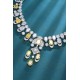 Ruif  Jewelry Classic Design S925 Silver 92.11ct Yellow/White Simulated Diamond Pendant Necklace Gemstone Jewelry