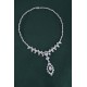 Ruif  Jewelry Classic Design S925 Silver 3.0ct White Simulated Diamond Pendant Necklace Gemstone Jewelry