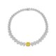 Ruif  Jewelry Classic Design S925 Silver 18.39ct White/ Yellow  Simulated Diamond Pendant Necklace Gemstone Jewelry