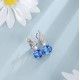 Ruif Jewelry Classic Design S925 Silver 6.25ct Lab Grown Cobalt Spinel  Earrings Gemstone Jewelry Party Gift