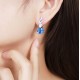 Ruif Jewelry Classic Design S925 Silver 6.25ct Lab Grown Cobalt Spinel  Earrings Gemstone Jewelry Party Gift