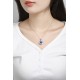 Ruif Jewelry Classic Design S925 Silver 3.5ct Lab Grown Cobalt Spinel Necklace Wedding Bands