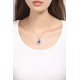 Ruif Jewelry Classic Design S925 Silver 3.11ct Lab Grown Cobalt Spinel Necklace Wedding Bands