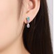 Ruif Jewelry Classic Design S925 Silver 2.51ct Lab Grown Paraiba Sapphire Earrings Gemstone Jewelry