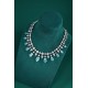 Ruif Jewelry Classic Design S925 Silver  42.96ct Lab Grown Paraiba Sapphire Pendant Necklace Gemstone Jewelry