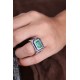 Ruif Jewelry Classic Design S925 Silver 3.18ct Lab Grown Emerald Ring Wedding Bands