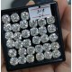 Ruif Jewelry Super White D VVS1 Square Cushion Cut Moissanite Loose Gemstone Pass Positive Diamond Tester