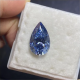 Ruif Jewelry Sapphire Blue Moissanite Loose Stones Pear Cut GRA Certified Moissanita Lab Diamonds Pass Tester for Moissanite Jewelry Making