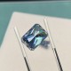  Ruif Jewelry Radiant Cut Blue Color Moissanite Stone Loose Gemstone For Jewelry Rings Making