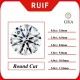 Ruif Jewelry Real D Color Super White Moissanite Stones Marquise/ Oval / Pear / Radiant / Emerald / Heart / Princess / Cushion / Asscher Shape