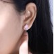 Ruif Jewelry Classic Design S925 Silver 2.68ct Pink Morgant  Earrings Women Jewelry Ladies Party Gift