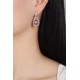 Ruif Jewelry Classic Design S925 Silver 5ct Lab Grown Ruby  Earrings Gemstone Jewelry