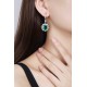 Ruif Jewelry Classic Design S925 Silver 9.22ct Lab Grown Emerald Earrings Gemstone Jewelry