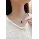 Ruif Jewelry Classic Design S925 Silver 2.715ct Royal Blue Lab Grown Sapphire Pendant Necklace Gemstone Jewelry