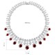 Ruif Jewelry Classic Design S925 Silver 32.04ct Lab Grown Ruby Pendant Necklace Gemstone Jewelry