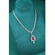 Ruif Jewelry Classic Design S925 Silver 7.05ct Lab Grown Ruby Pendant Necklace Gemstone Jewelry