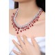 Ruif Jewelry Classic Design S925 Silver 93.75ct Lab Grown Ruby Pendant Necklace Gemstone Jewelry