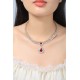 Ruif Jewelry Classic Design S925 Silver 11.05ct Lab Grown Ruby Pendant Necklace Gemstone Jewelry