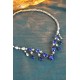 Ruif Jewelry Classic Design S925 Silver 28.08ct Lab Grown Sapphire Pendant Necklace Gemstone Jewelry