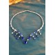 Ruif Jewelry Classic Design S925 Silver 28.08ct Lab Grown Sapphire Pendant Necklace Gemstone Jewelry