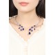 Ruif Jewelry Classic Design S925 Silver 28.08ct Lab Grown Sapphire Pendant Necklace Gemstone Jewelry