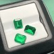 Ruif Jewelry New Arrival 5x7mm-12x16mm Emerald Cut Lab Grown Tasvorite Loose Gemstone for Diy Jewelry Making