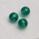 Ruif Jewelry Custom-made 8mm Round Beads Columbia Green Lab Grown Emerald for DIY Jewelry Bracelet Making