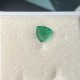 Ruif Jewelry Hydrothermal Lab Grown Emerald Columbian Green Trillion Cut Hand Made Gemstone for Jewelry