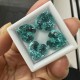 Ruif Jewelry Popular Lab Grown Paraiba Sapphire Loose Gemstone Heart Shape Semi-precious Stone Sales 