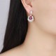 Ruif Jewelry Classic Design S925 Silver 4.98ct Natural Garnet Earrings Gemstone Jewelry