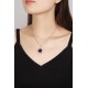 Ruif Jewelry Classic Design S925 Silver 18.68ct Natural Garnet Necklace Gemstone Jewelry