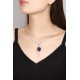 Ruif Jewelry Classic Design S925 Silver 20.35ct Natural Garnet Necklace Gemstone Jewelry