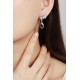 Ruif Jewelry Classic Design S925 Silver 4.92ct Natural Garnet Earrings Gemstone Jewelry