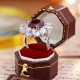 Ruif Jewelry Classic Design S925 Silver 7.6ct Natural Garnet Ring Gemstone Jewelry