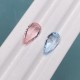 Ruif Jewelry Popular Aquamarine and Hot Pink Morgenite 8x15mm Pear Shape Loose Gemstone for Jewelry Making