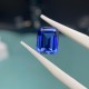 Ruif Jewelry Emerald Cut Royal Blue and Cornflower Blue Lab Sapphire Loose Gemstones For DIY Jewelry Design