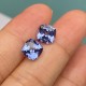 Ruif Jewelry Hand Made High Quality Royal/cornflower Blue Lab Grown Sapphire Square Cushion Cut Gemstone for Diy Jewelry Design