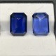 Ruif Jewelry Emerald Cut Royal Blue and Cornflower Blue Lab Sapphire Loose Gemstones For DIY Jewelry Design